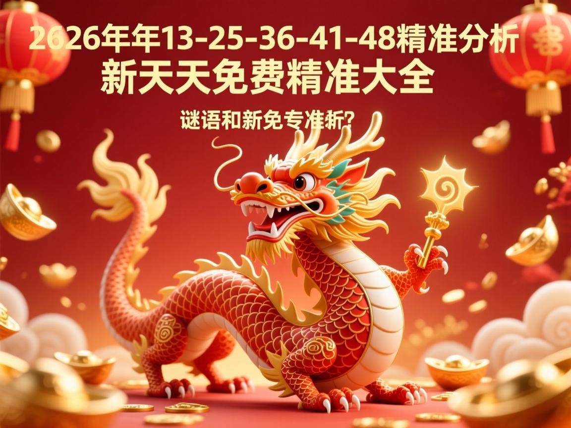 2026龙年13-25-36-41-48精准分析 新澳门天天免费精准大全 谜语和新免 专家解析准不准